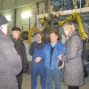 OÜ ASG Robotics, визит канцлера Министерства экономики Марики Приске, 2012 год